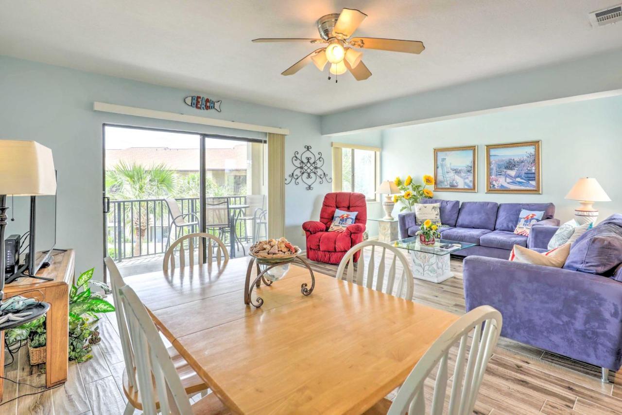 Beachside St Augustine Resort Condo, 6 Mi To Dtwn! Coquina Gables エクステリア 写真